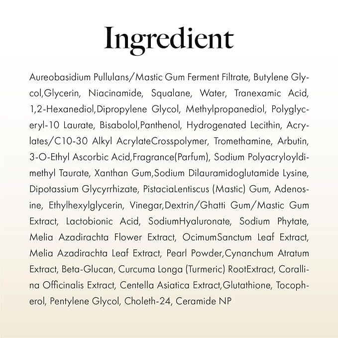 MASTINA Mastic Serum Roller - Dark Circle Remover & Eye Serum for Brighter, Firmer Under Eyes, Korean Skin Care, 0.5 fl oz,White Mastic Complex 63% + Tranexamic Acid 2% + Niacinamide 5%
