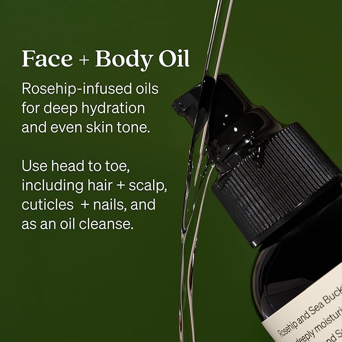 Face & Body Oil, John Legend Skincare, Daily Hydration, Lightweight & Non-Greasy Formula with Vitamin E & A, Serum for Scars & Stretchmarks, 3.4 oz