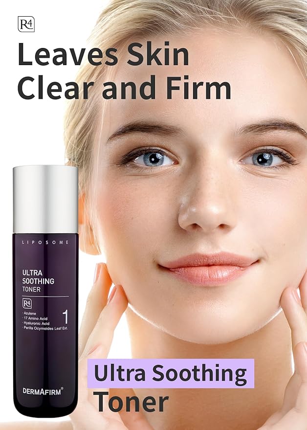 Ultra Soothing Face Toner R4 w/Azulene 17 Amino fl oz