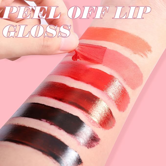 Inyzy 2 Colors Peel Off Matte Lip Tint, Lasting