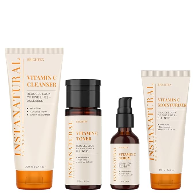InstaNatural Skin Care Set, Vitamin C Aging