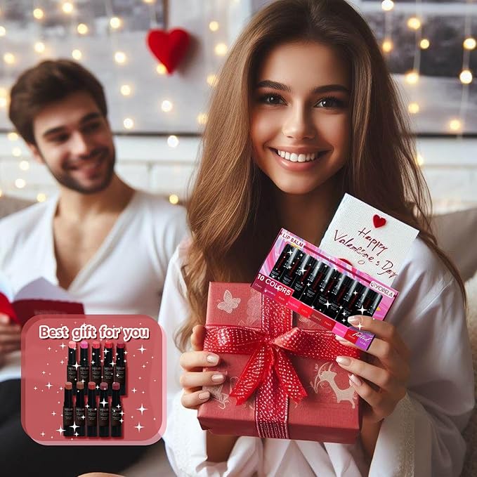 10 Pack Tinted Lip Balm With