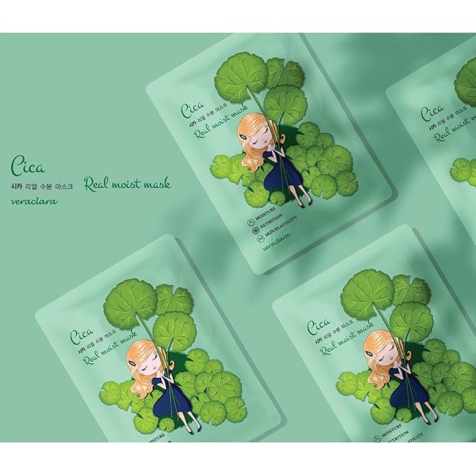 Veraclara] Facial Mask Sheet | Korean Skincare | Lighten, Moisturize, Firming Skin | Diminish Dark Spot & Circles (32PRIMECOMBO)