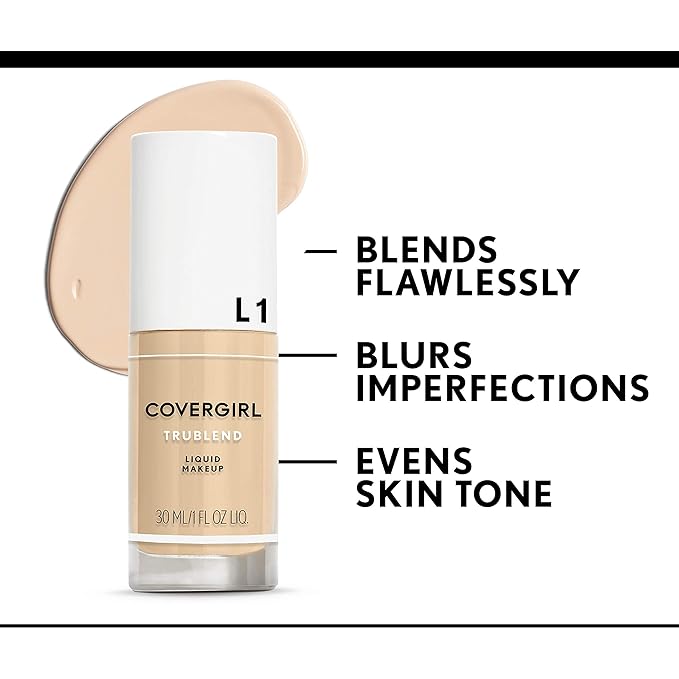 Covergirl Trublend Liquid Makeup Foundation, L5 Creamy Natural,