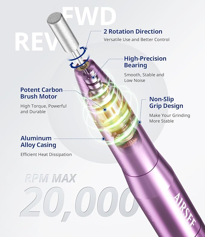 Airsee n14 electric nail drill,