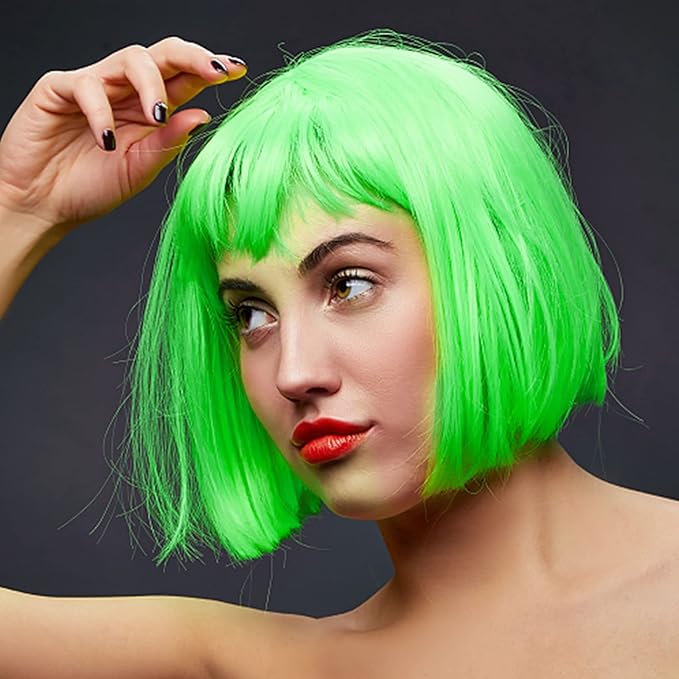 Green Temporary Hair Color, Green