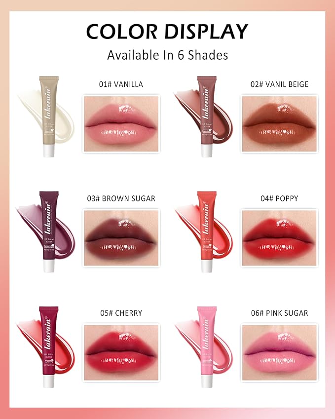 Lip Butter Balm Chrrey, Hydrating Tinted Butter Lip