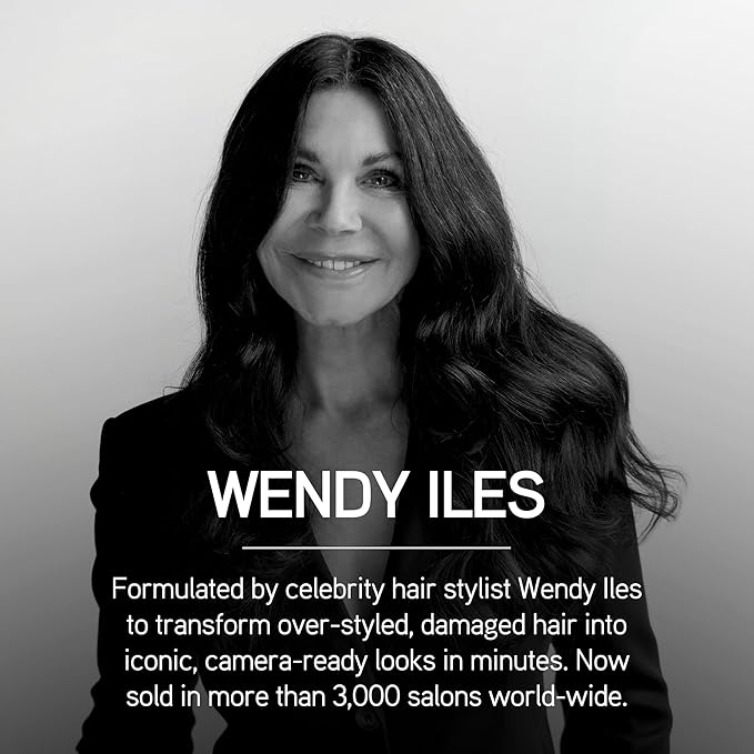 ILES FORMULA Styling Cream & Finishing Serum with Heat Protection, Weightless (Non-Greasy) Hair Repair Treatment for Damaged Hair, Anti-Frizz Blow Dry Product with Silk Extract & Macroloba Seed