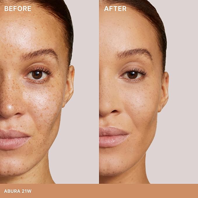 ILIA - Skin Rewind Complexion Stick - Foundation + Concealer + Skincare | Non-Toxic, Vegan, Cruelty-Free, Clean Makeup (21W - Abura, 0.35 oz | 10 g)