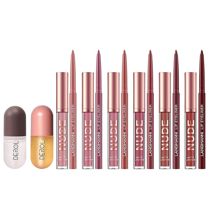 DEROL Lip Plumper Set,Natural Lip Plumper
