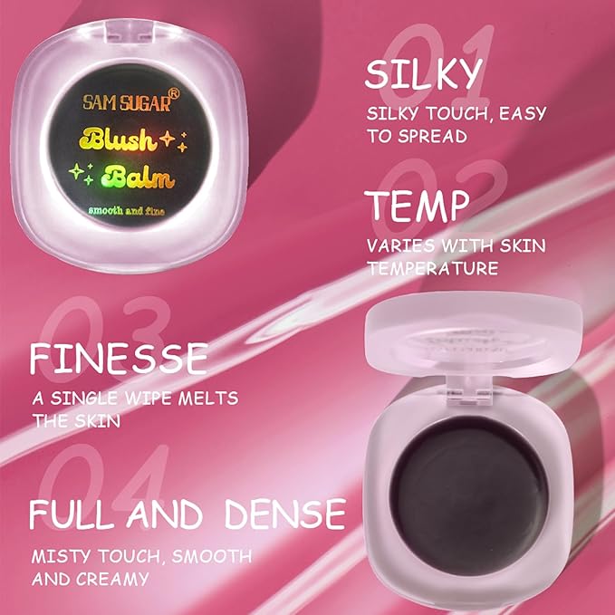 Cream Blush,Color Color Changing Tint,Magic Blush for Cheek Lip 62 oz