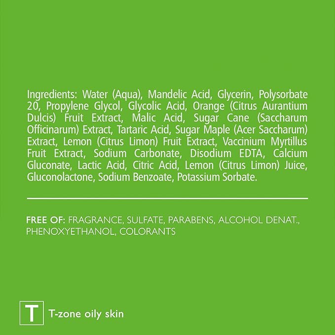 Exfoliating Night Cream 5% Mandelic Acid, Face Cream, Gently Exfoliates, Helps Refine Pores, Helps Reduce Acne & Oil, Cream for Oily & Combination Skin, SEBO-ALMOND PEEL, 1.69 fl oz