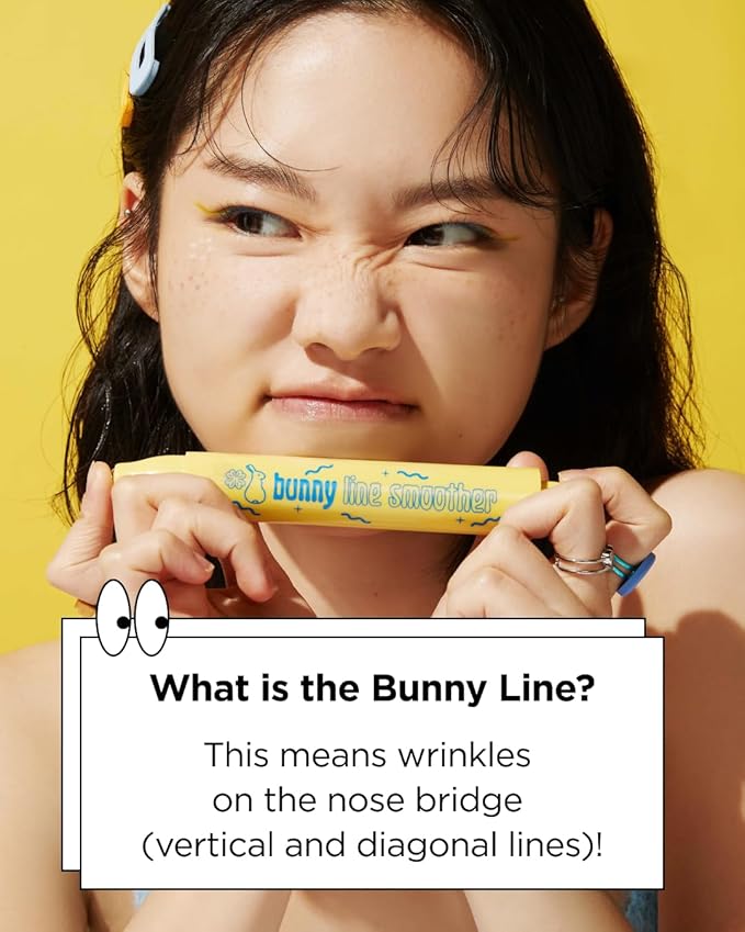 CHASIN' RABBITS Bunny Line Smoother Eye Cream Roller, 0.5 Fl Oz, Eye Cream with Surgical Steel Ball Rolling Stick, Eye Roller for Wrinkles, Dark Circles and Under Eye Bags, Vegan, Korean Skin Care