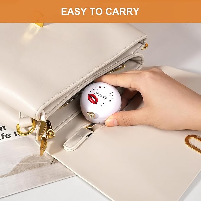 2 Pack Lip Balm Containers,Plastic Portable