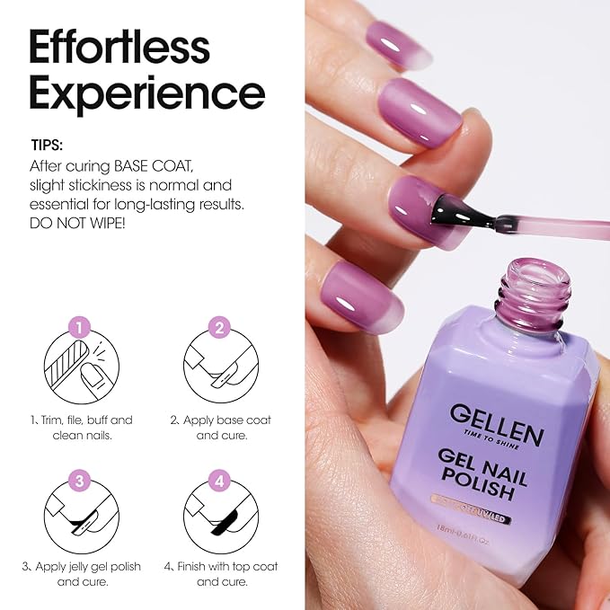 Gellen Jelly Gel Nail Polish