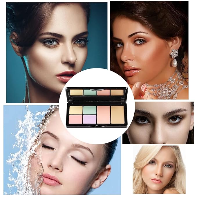Concealer Contour Palette, Cosmetics Cream Contour and Highlighting