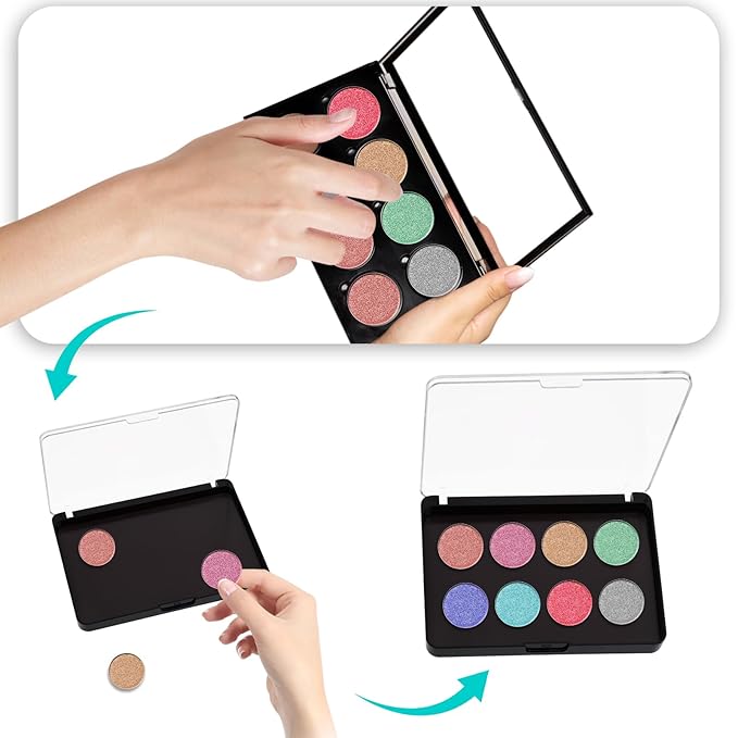 Empty Magnetic Makeup Palette Set, 1pc Magnetic Makeup