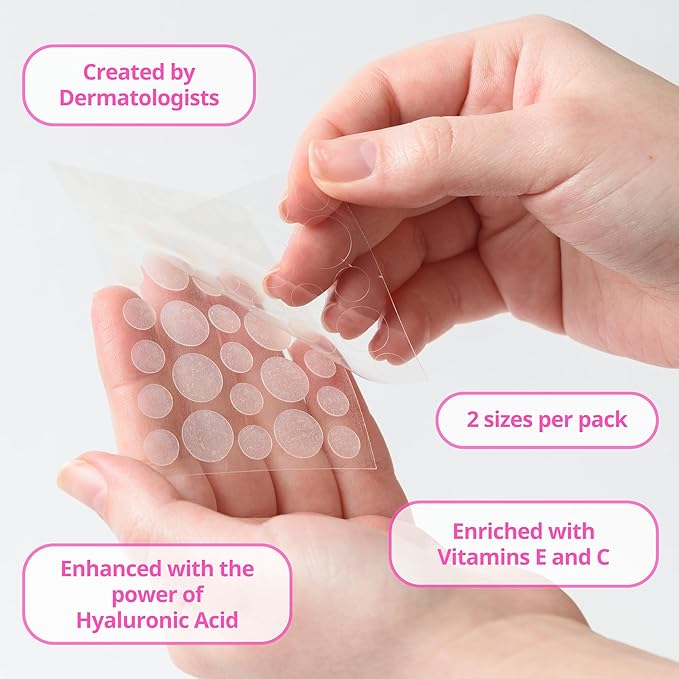 The Anti Scarring Patch (48 Patches) | Bespoke Formula Pimple Patches for Face to Fight Acne & Minimize Scars | Results After 6 Hours | Strategically Curated Ingredients | Created By Dermatologists