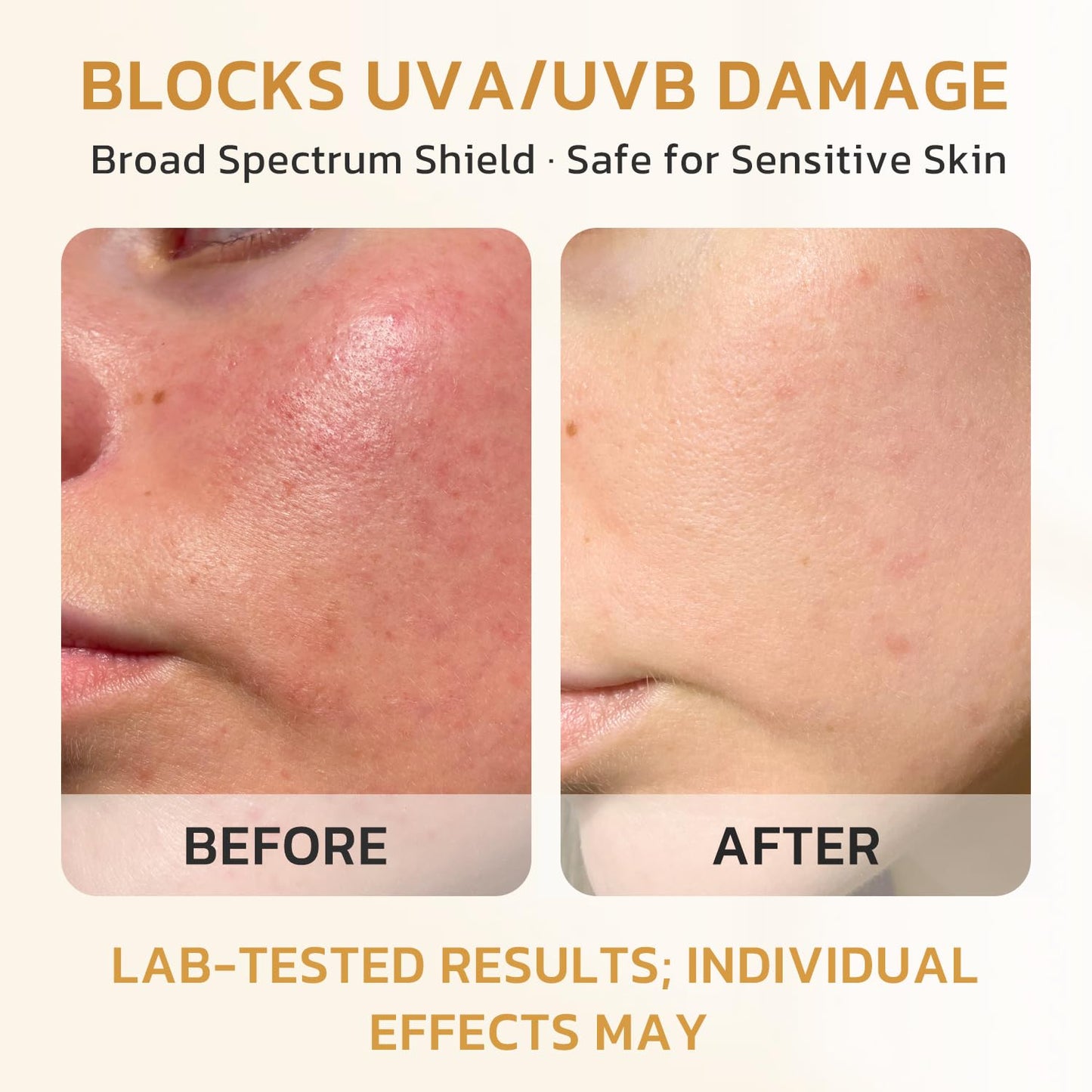 FIUMOT Gentle SPF 40 Daily Face Sunscreen, Broad Spectrum UVA/UVB Protection, Hydrating Facial & Body Sunscreen with Fermented Rice Water & Prebiotics, Non-Greasy for All Skin Types