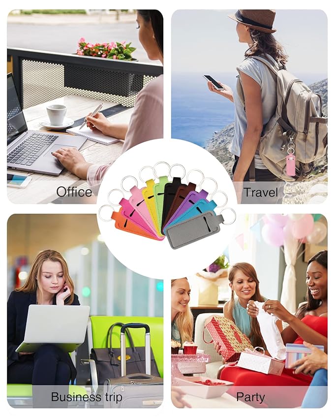 Chapstick Holder Lip Balm Sleeve Pouch