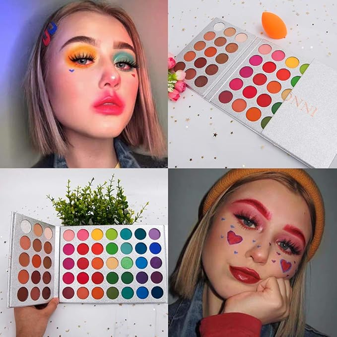 Eyeshadow Palette 65 Colors + 20pcs Makeup Brushes