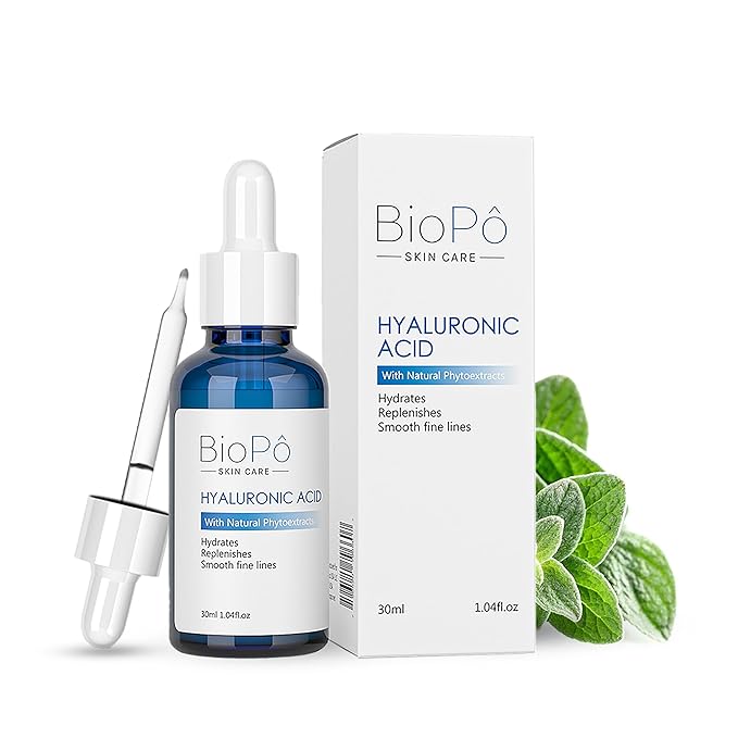 Hyaluronic Acid Serum 30 ml - Hydrating and Anti-Aging, Smooths Fine Lines, Replenishes Skin, Pure Hyaluronic Acid for Face & Skin - Suitable All Skin Types - Made in USA