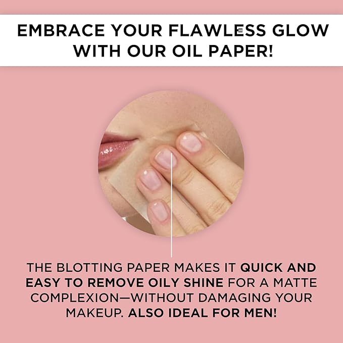 ARTDECO Oil Control Paper - Oil-Absorbing Blotting Paper Face