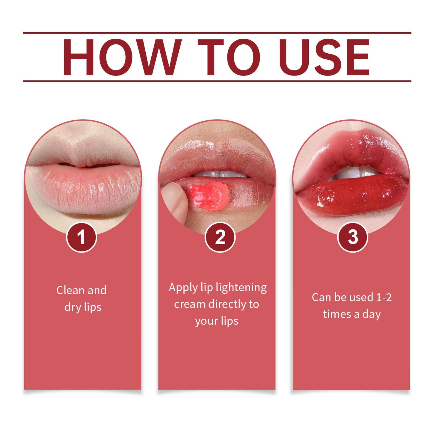 Lemon Lip Lightening Cream, Lip Balms & Moisturizers Lip Lightening for Dark Lips, Natural Lip Exfoliator with Shea Butter and Vitamin E, Lip Lightener for Dry, Chapped, Reduce Fine Lines Lip