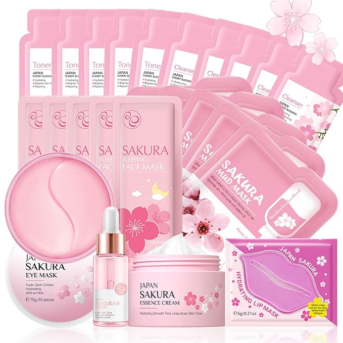Skincare Set for Teenage Girls, Japan-Sakura