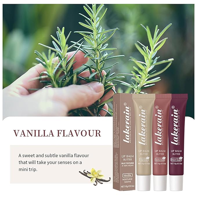 4 Color Glossy Lip Butter Balm,