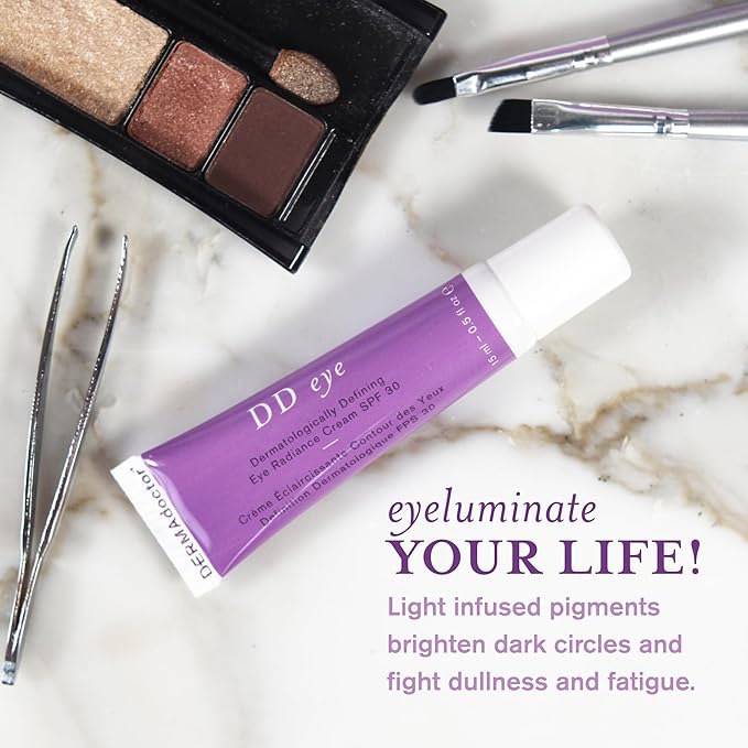 DERMAdoctor DD Eye Dermatologically Defining Eye Radiance Cream 30, 0. 5 oz