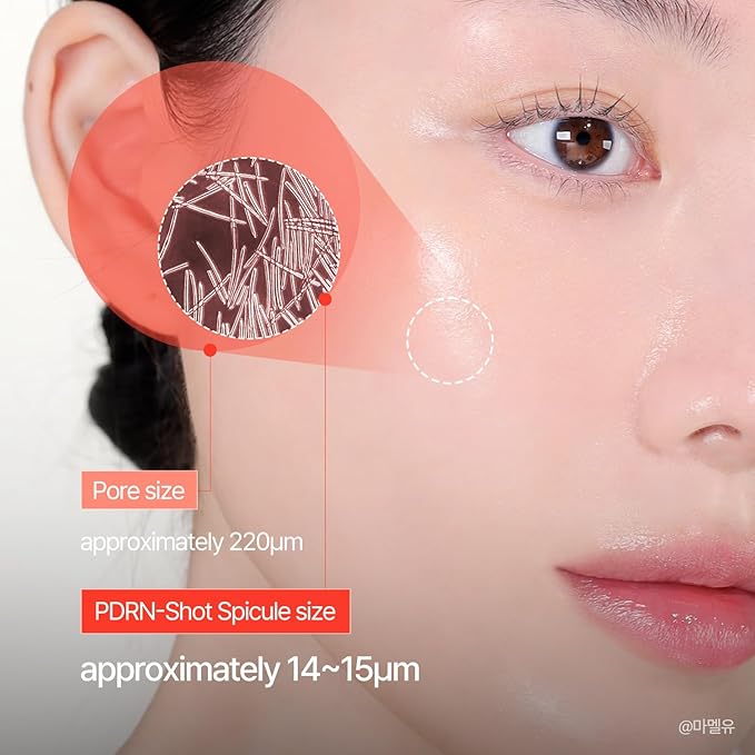 COSNORI PDRN-Shot 675 - Korea Facial Serum with 675,000 high purity spicules - Turnover K-Beauty Face Serum with High Nutrition Salmon DNA PDRN - Intensive facial first essence (50ml / 1.69 fl. oz.)