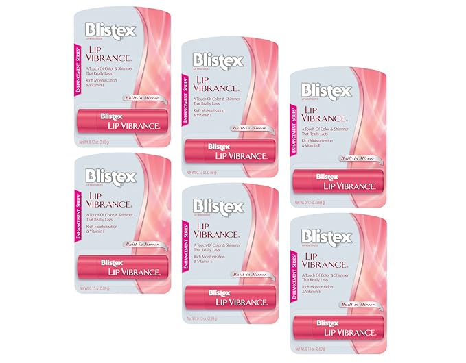 Blistex Lip Vibrance, 0.13 oz each