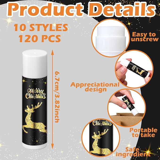 48 Pcs Lip Balm Bulk Gift Employee