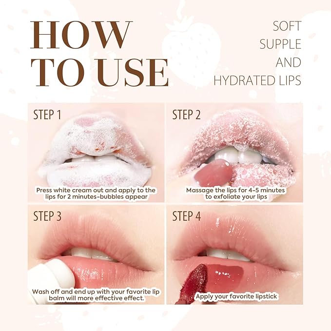 VIOLA HOUSE Lip Scrub, Bubble Lip