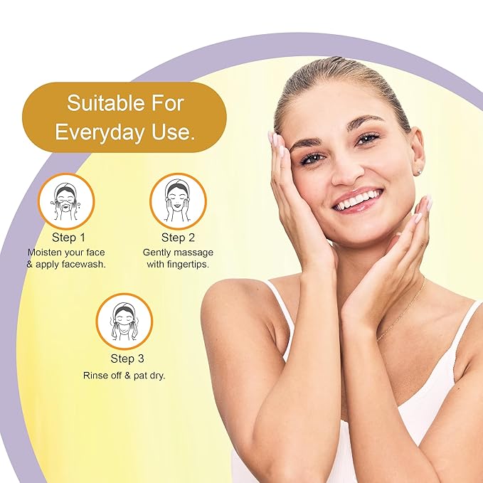 Gold Face Wash The Complexion With Licorice Extract With No Parabens, Sls, Silicones & Colour - 100 ml /3.38 Fl Oz