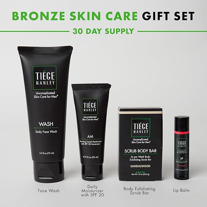 Tiege Hanley Mens Skin Care Gift Exfoliating