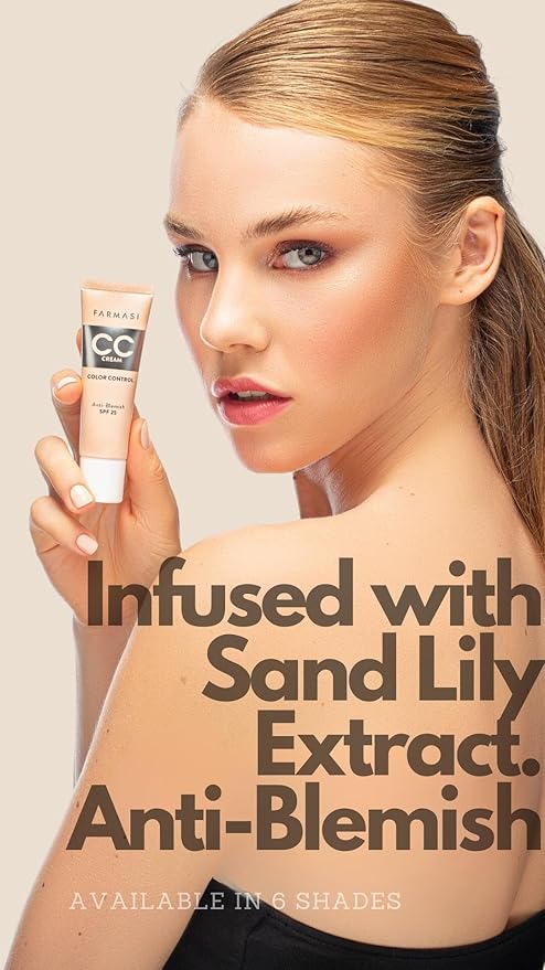 FARMASi CC Color Control Cream, Natural and Flawless 05 Tan