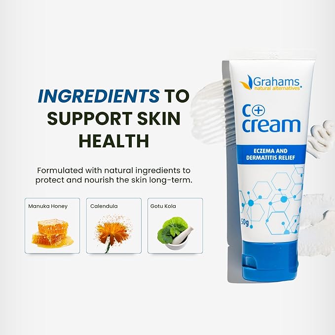 C+ Eczema & Dermatitis Cream 50g 1.76oz
