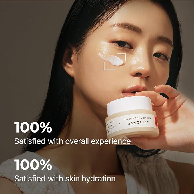 Echinacea Calming Moisture Cream for Moisturizing, Skin Barrier Repair, Antiaging & Hydration with Triple Hyaluronic, Adenosine, Panthenol for Dry & Sensitive Skin (1.7 Fl Oz/ 50 ml)