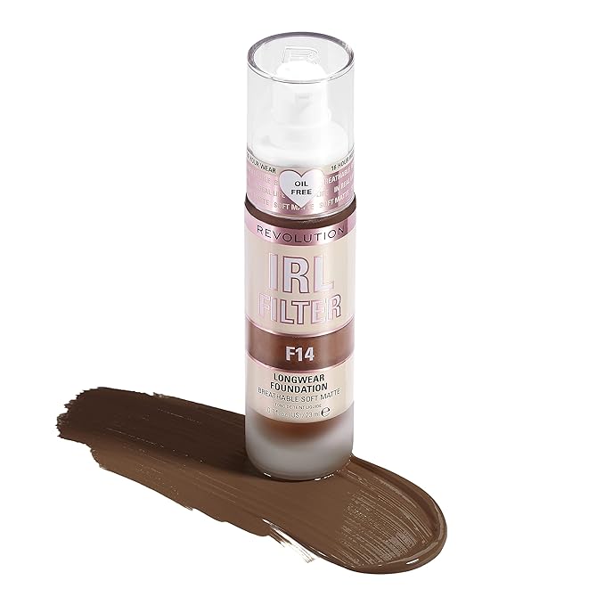 Revolution Beauty, IRL Filter Longwear Foundation, Soft &