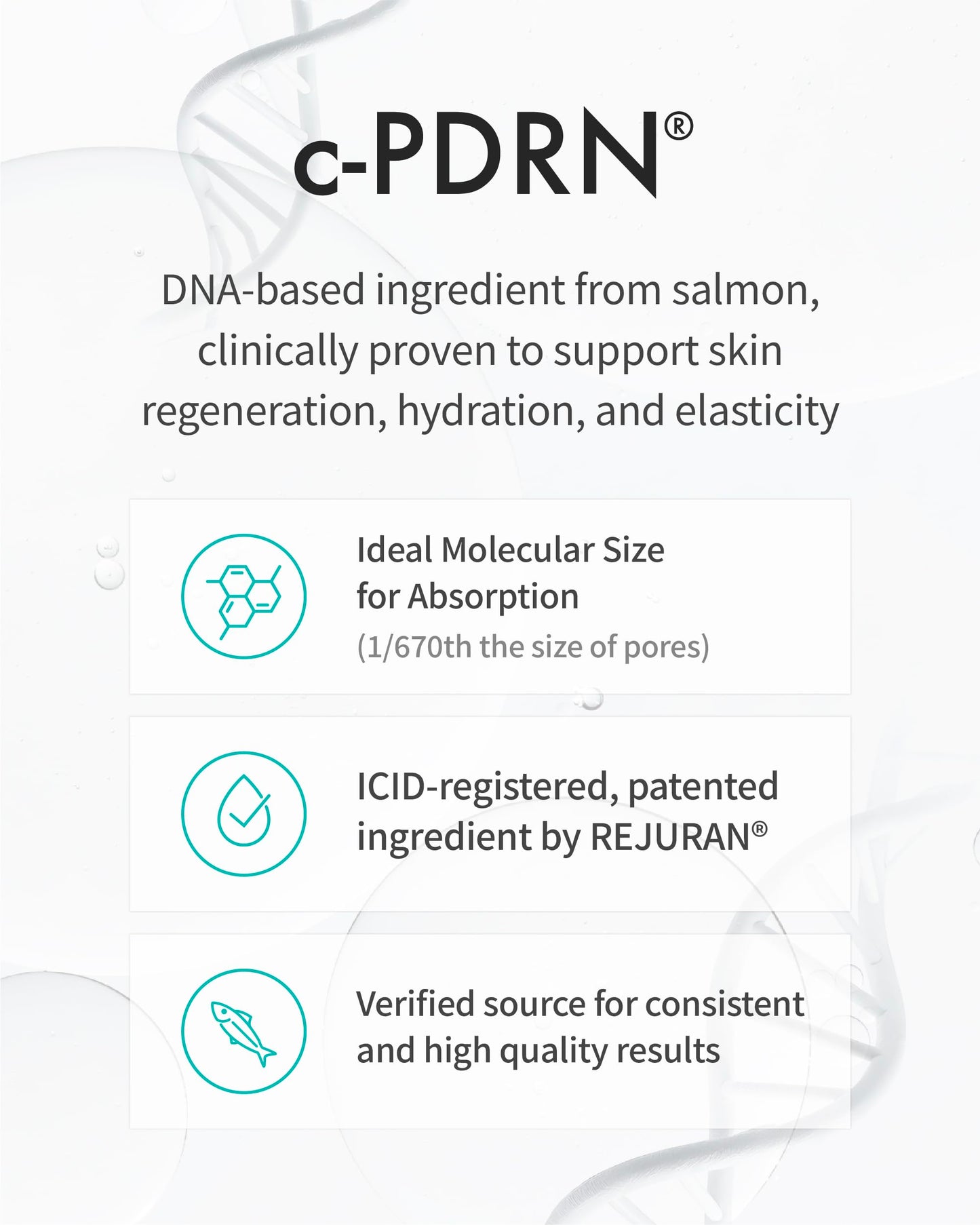 REJURAN® Nutritive Cream, c-PDRN® – Salmon DNA Facial Moisturizer for Nourishing, Deep Hydrating. Achieve Radiant, Youthful Glass Skin. Korean Skincare, Clinically Developed (1.69 fl oz)