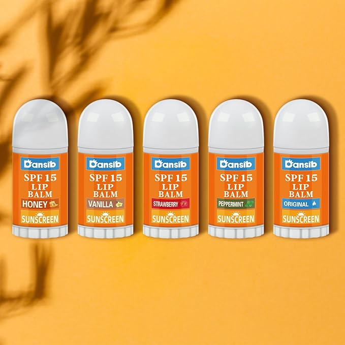 25 Pcs Mini Sunscreen Lip Balms