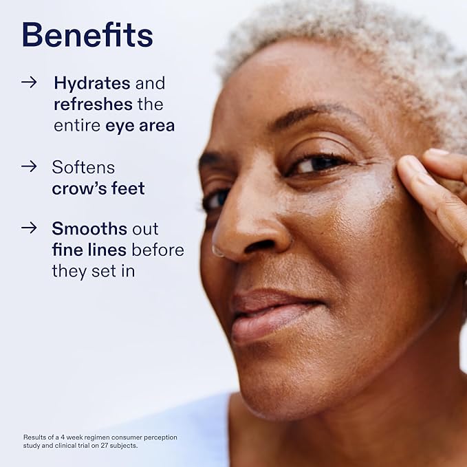 Skinfix Triple Lipid-Boost 360 Eye - 0.5 fl oz Refill - Clinical Proven to Visibly Smooth Undereye Wrinkles & Crow’s Feet Lines - Non-Comedogenic - Vegan, Cruelty Free