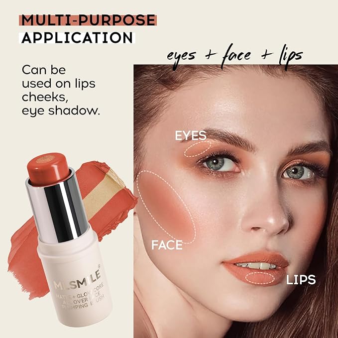 Cream Blush, Jelly Blush, Beauty Blush Makeup Sticks, Stick #02