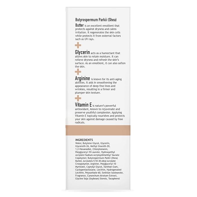 CLARA'S NEW YORK Super Food Shea Butter Facial Serum with Vitamin E to Moisturize and Heal, for Dry and Flaky Skin, 30ml /1Fl oz - Made In USA