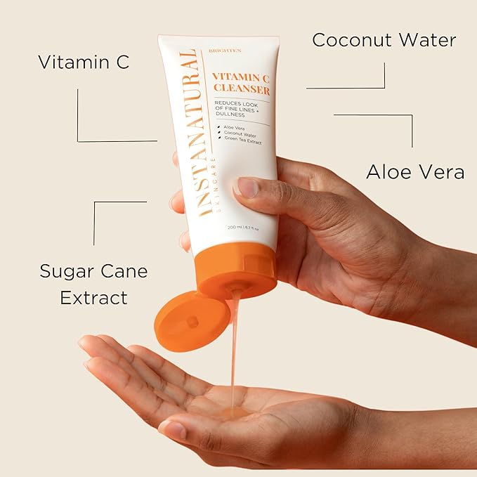 InstaNatural Vitamin C Cleanser and Serum