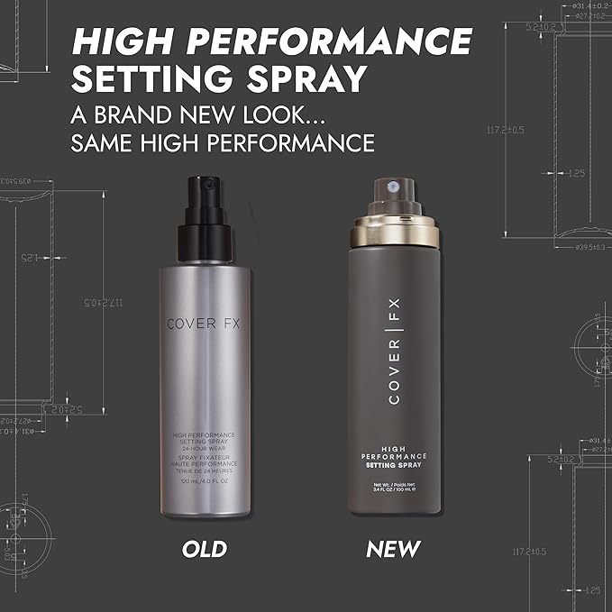 Cover FX High Performance Setting Spray - Long-Lasting Fl Oz
