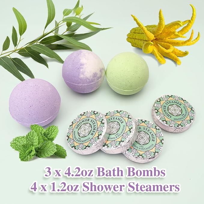 Birthday Gifts For Women-Assorted 4 Shower Exfoliating