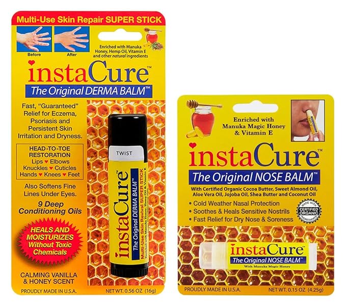 InstaCure's Original Nose Balm with Manuka Heals